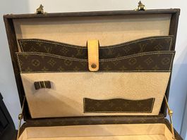 Valise vintage Louis Vuitton Monogram, authentique!