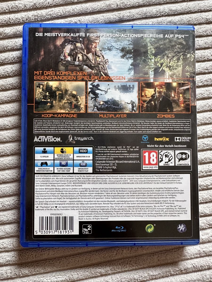 Giochi: Call of Duty Black Ops 3 PS4 – Usato da Zürich venduto da yayaa 1