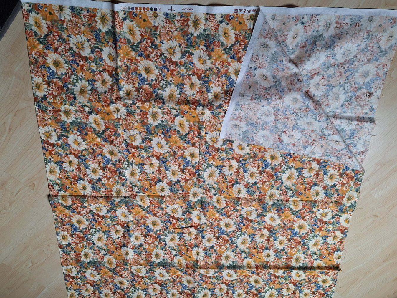 Stoffe: Stoff ,geblümt 214 x 135cm – Gebraucht aus Dornach von majo8689 4