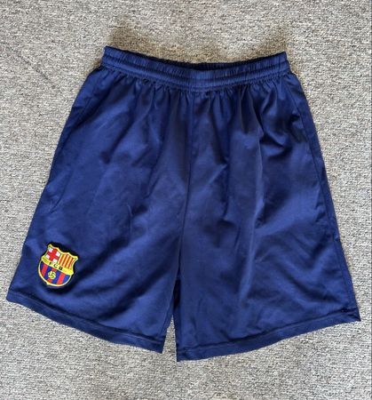 FC Barcelona Shorts, Grösse M, Dunkelblau - Top Zustand!