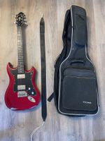 Gitarre Hagstrom F20T, rot