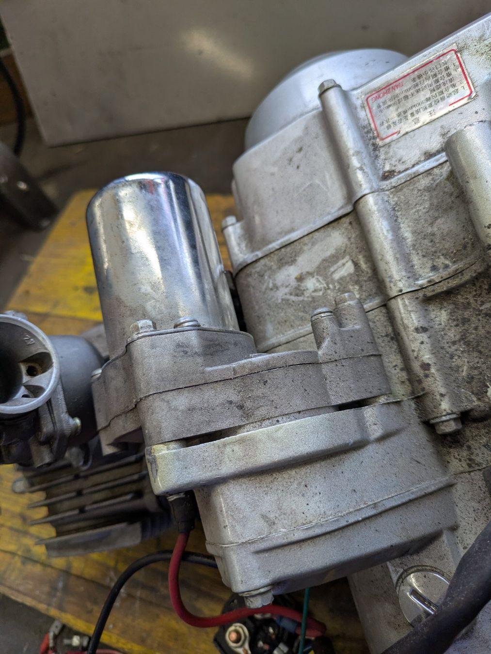 Parti ricambio per ciclomotori: Pitbicke Motor 4 tackt e-Starter – Usato da Affoltern am Albis venduto da Wisel80 5