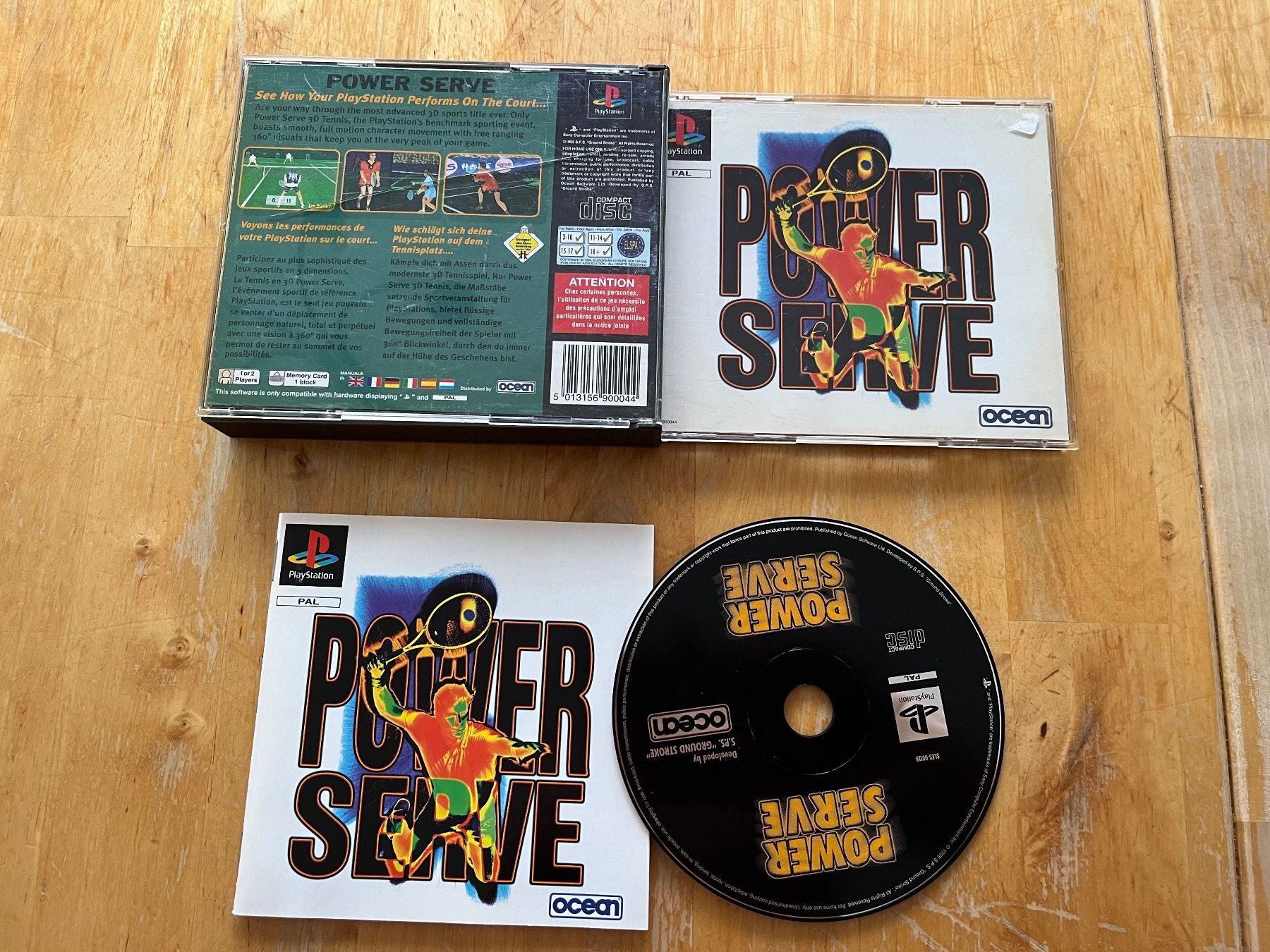 Giochi: Power Serve (CIB) – Usato da Frenkendorf venduto da gelbeZinnie
