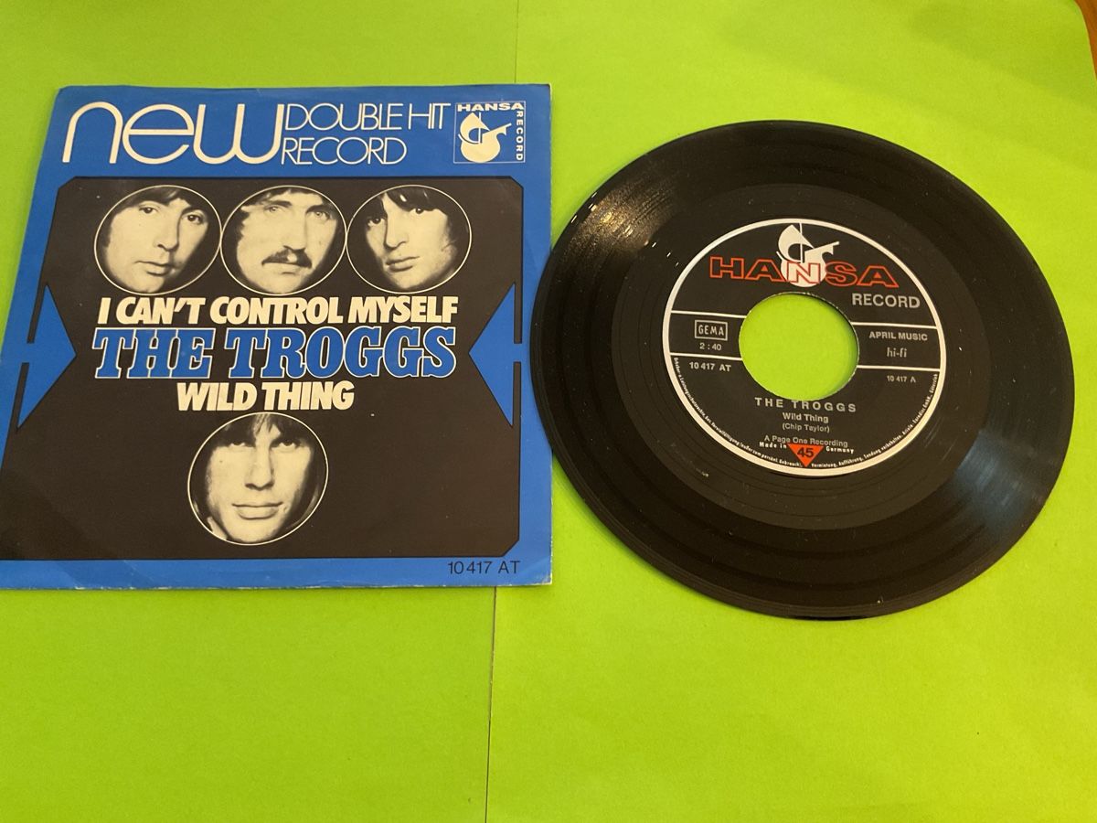 Schallplatten: The Troggs - Wild Thing / I Can't Control Myself 1971 – Gebraucht aus Steinach von Quarkie