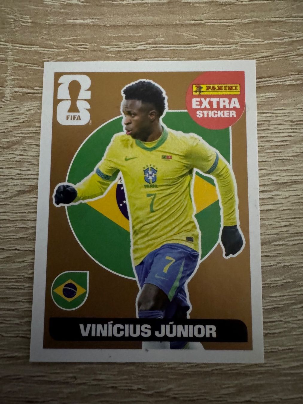 Panini Sammelbilder & Trading cards: PANINI Extra Sticker Vinicus Jr – Neu (gemäss Beschreibung) aus Moutier von MisterEcko