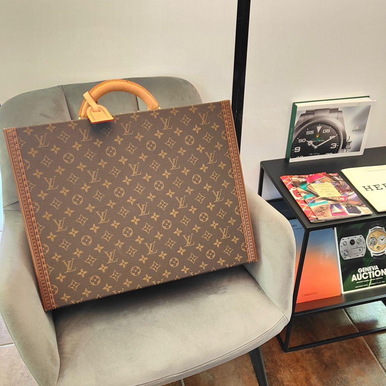 Louis Vuitton Taschen: Malette Rigide Louis Vuitton Président – Gebraucht aus Montreux von CashPay_Montreux