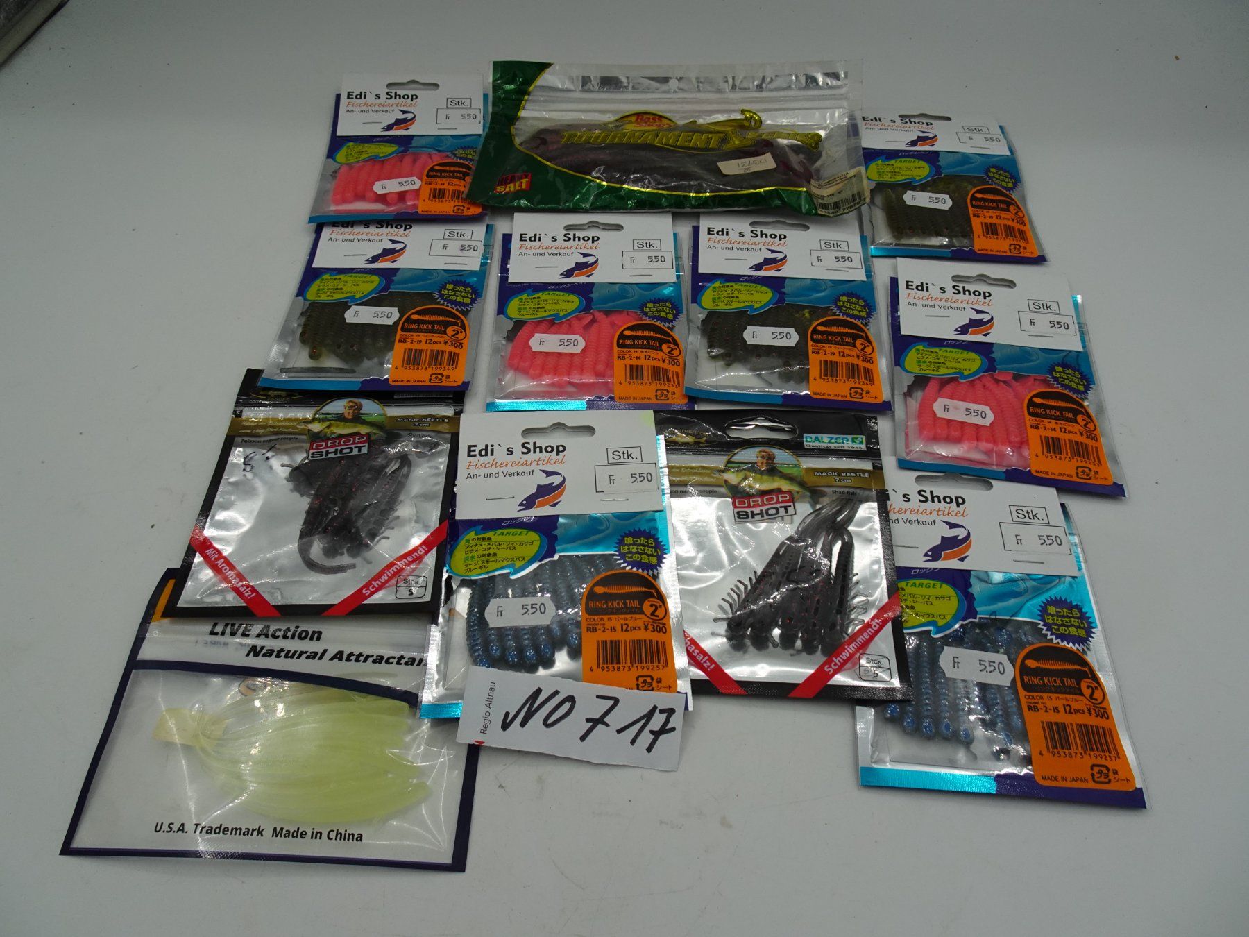 Köder: Gummifische Set (Drop Shot) (NEU!) – Neu (gemäss Beschreibung) aus Uzwil von koi02
