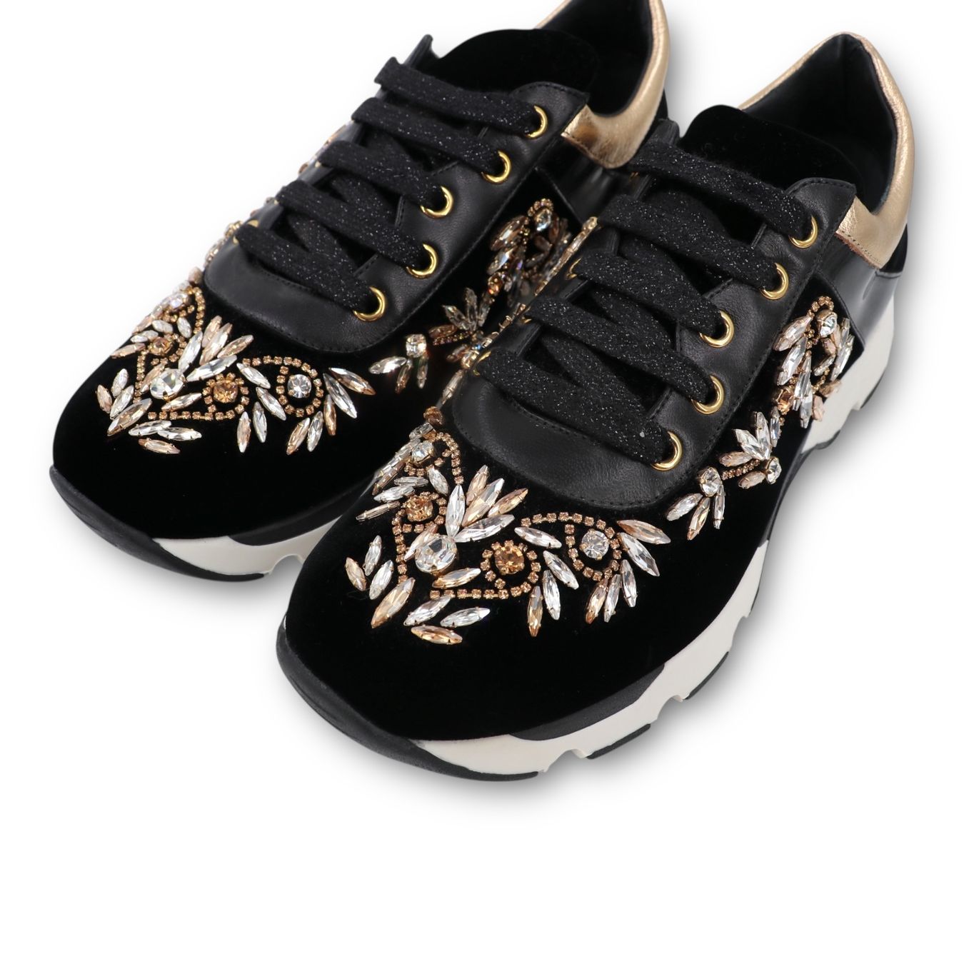 René Caovilla Scarpe da donna: René Caovilla Sneaker Samt schwarz Gr. 37 – Usato da Binningen venduto da Designerlabels 6