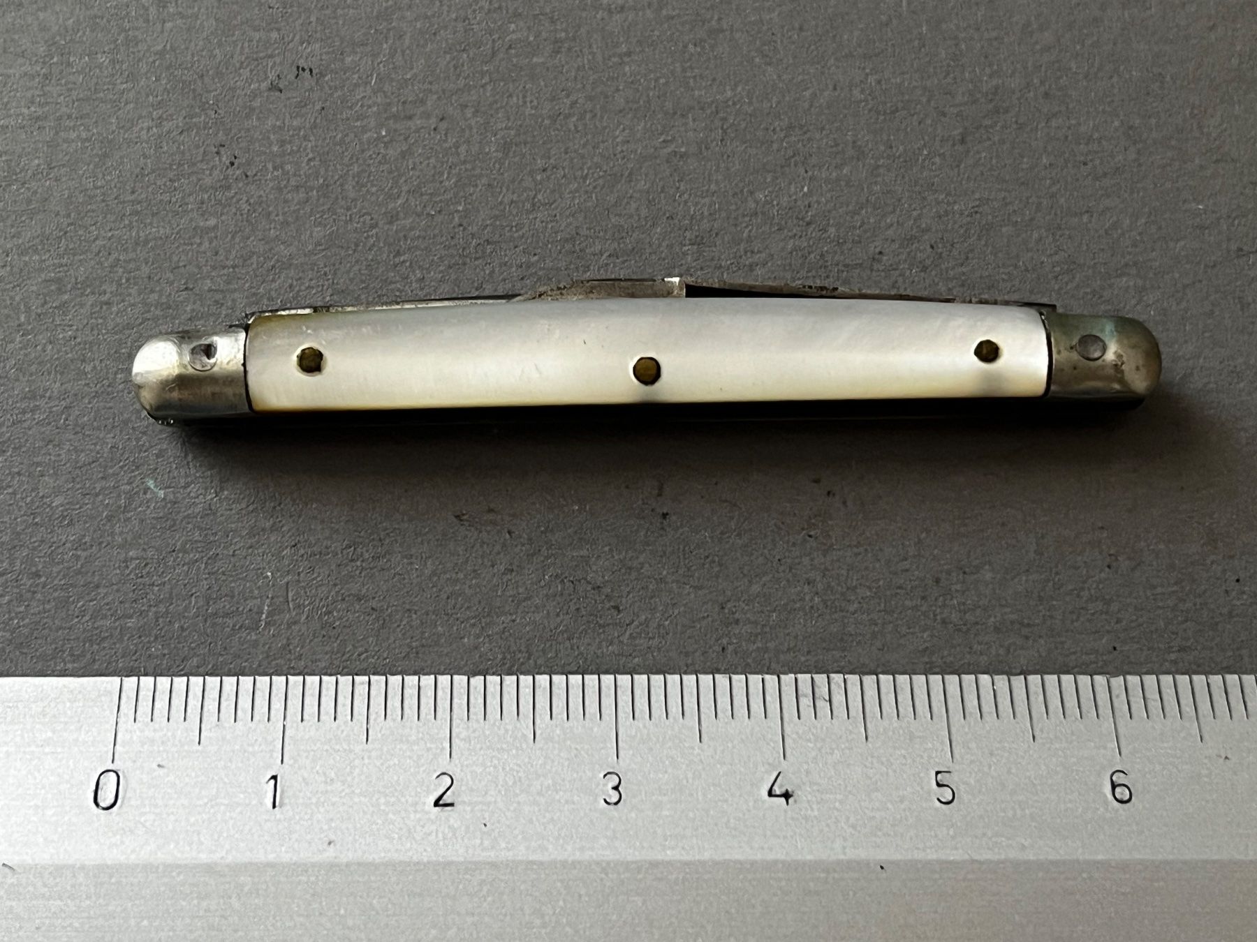 Solingen Couteaux de poche: Antikes Perlmutt-Sackmesser Solingen 63 mm - selten – D'occasion à Zürich par FV.vintage 7