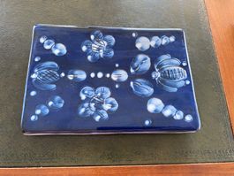 Hugo Kohler, Biel vintage Keramik Butterteller Schale TOP