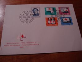 FDC Pro Patria 1963, ungelaufen