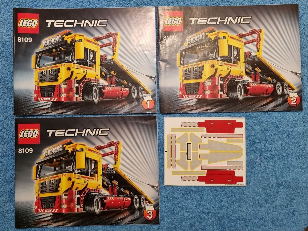 LEGO 8109 Flatbed Truck (Gebraucht) in Basadingen für CHF 199