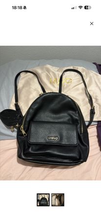 Sac à dos Liu Jo noir avec pochette état neuf inclus