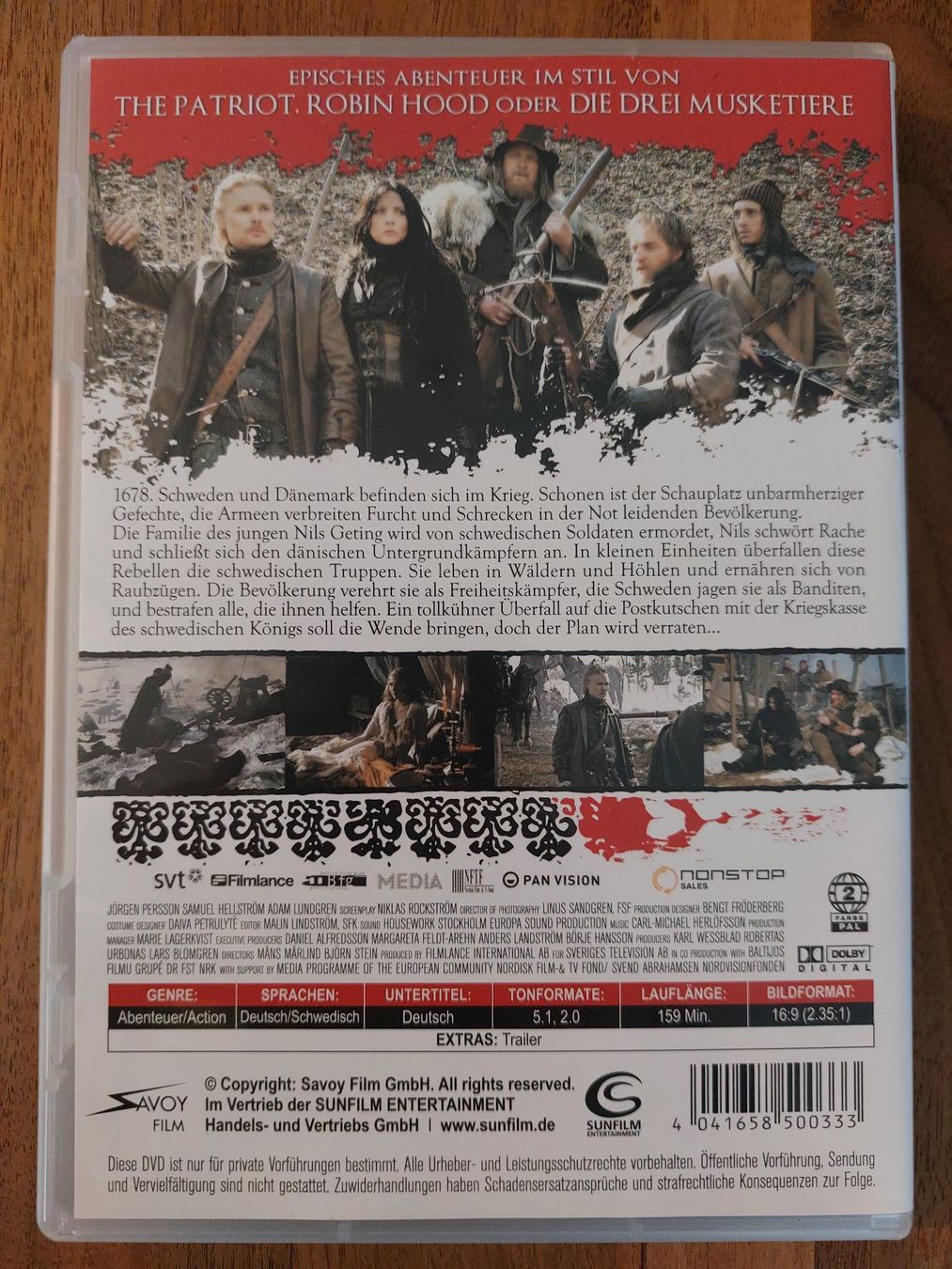 Tutti i DVDs: DVD - Der Rebell des Königs – Usato da Rheinfelden venduto da FilmAuktion 1