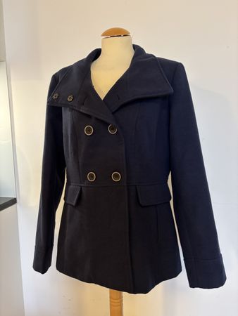 ONLY Damen Cabanjacke Dunkelblau Gr. M–L – Kurzmantel