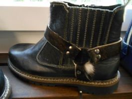 TRACHTEN MODE Leder Schuhe Stiefeletten 36.5 NEU