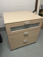 Gepflegte Malm Kommode mit 3 Schubladen von Ikea 👍