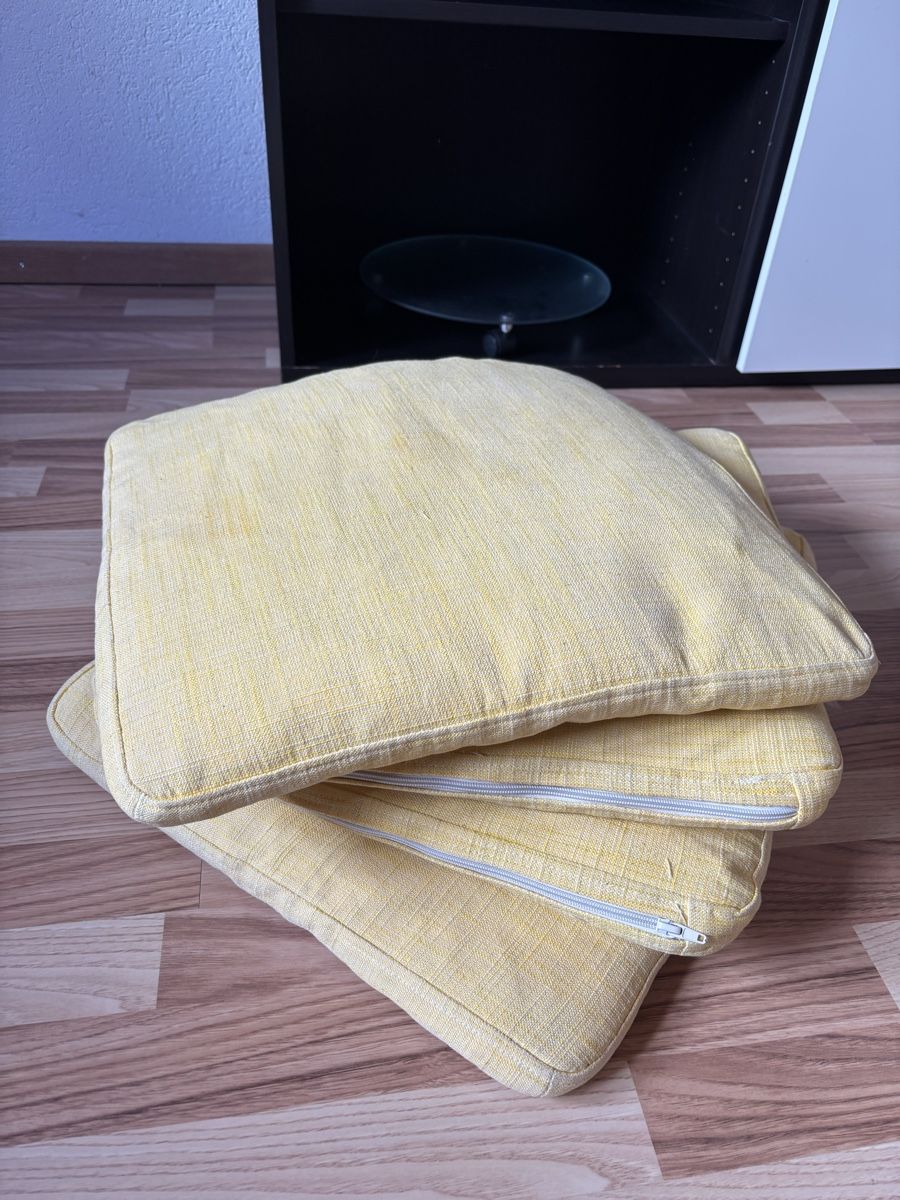 Pfister Cuscini: 4er Set Sitzkissen Leinen – Usato da Stein AG venduto da gub_9ycx 3