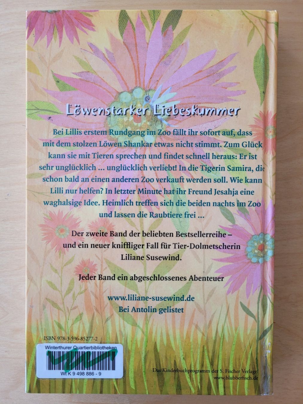 Libri: Liliane Susewind - Tiger küssen keine Löwen – Usato da Wiesendangen venduto da samoalk 5