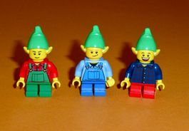 Lego/ 3 Minifiguren - Elf hol044, hol045a, hol047