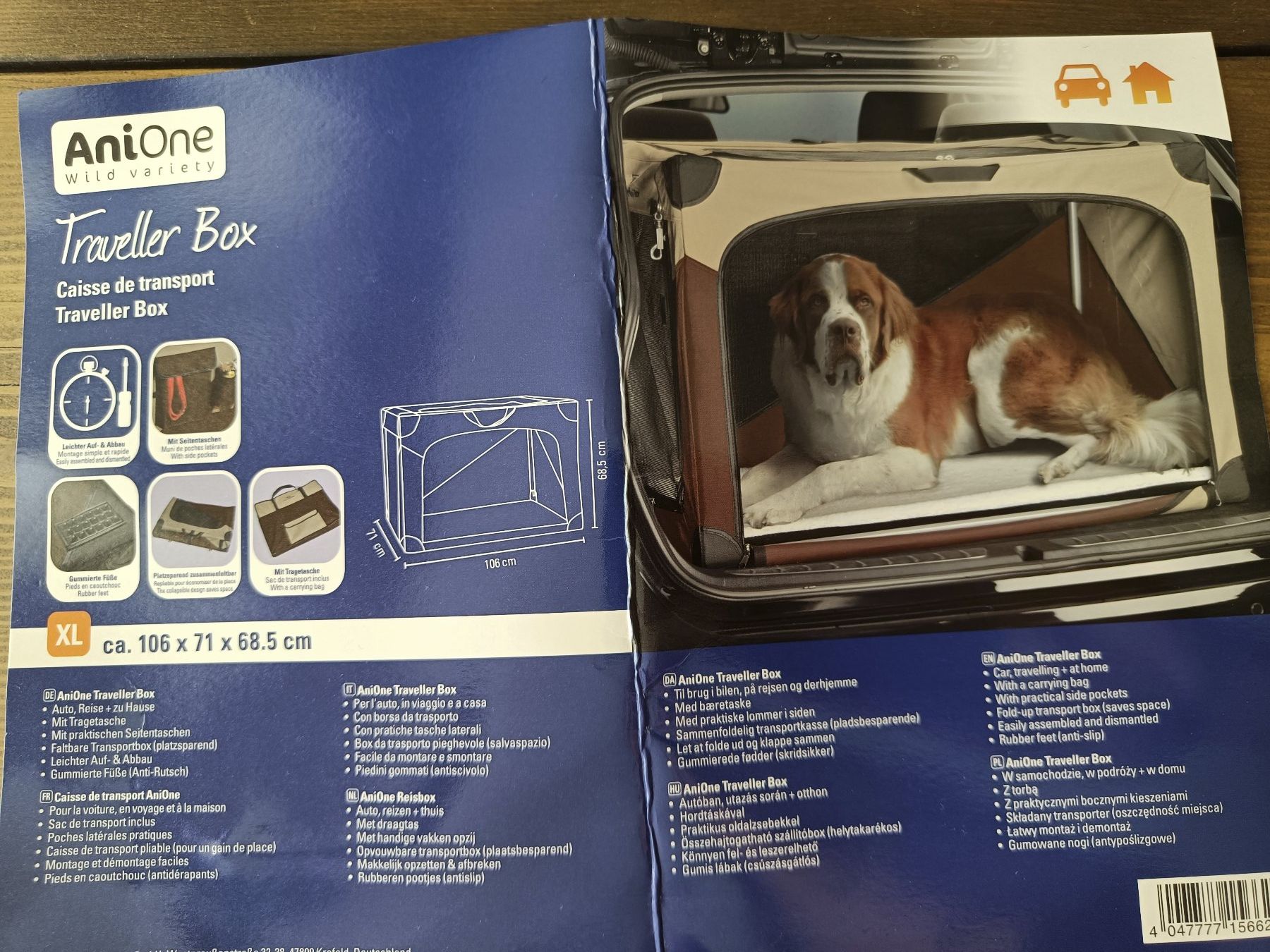 Liege- & Schlafplätze: Hunde Transportbox XL – Neu (gemäss Beschreibung) aus Winterthur von michawint 4