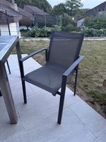 Gartenstühle aus Aluminium – Anthrazit