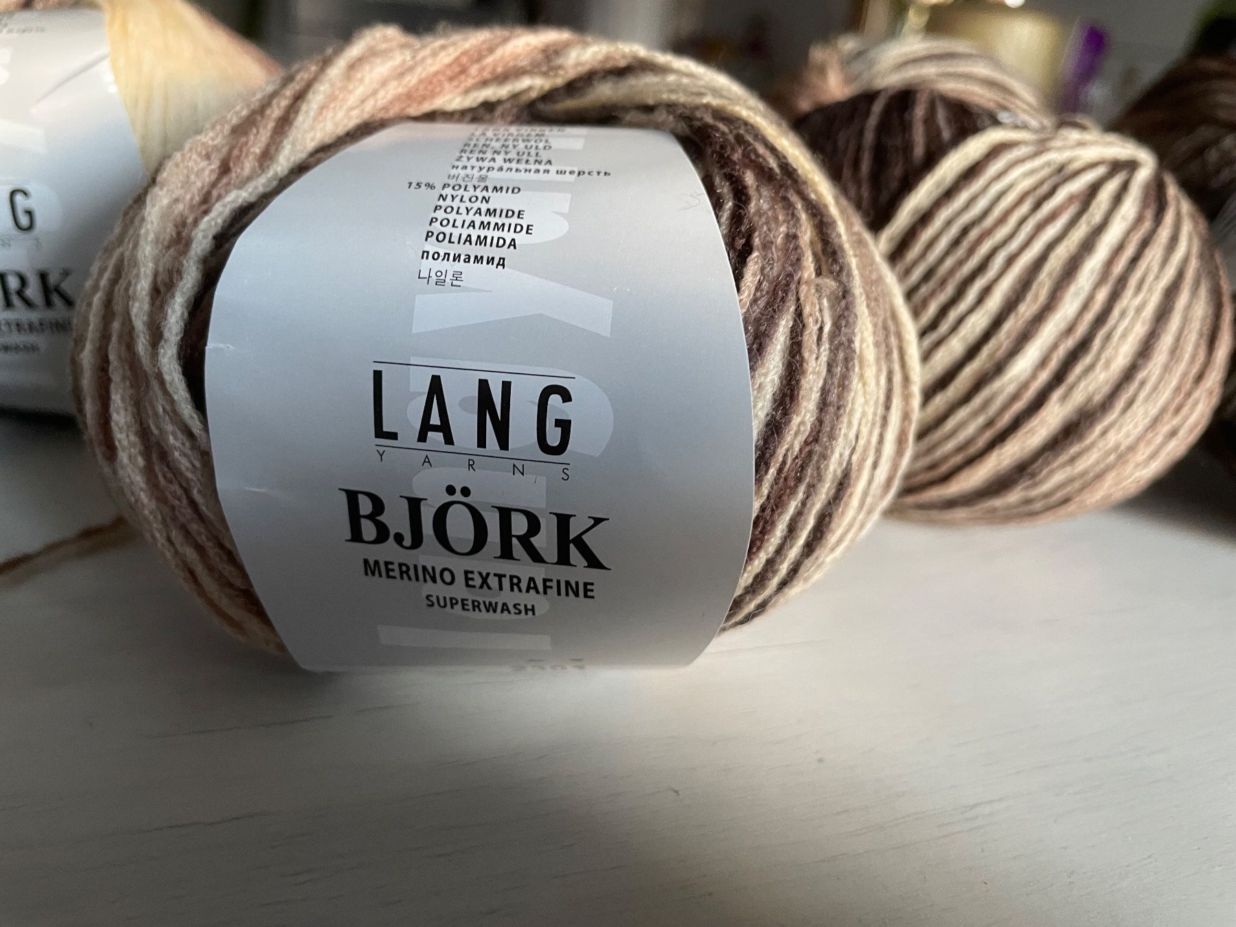 Lana: 1 Knäuel Björk Lang Yarns – Nuovo (secondo la descrizione) da Büsserach venduto da bor_s88m