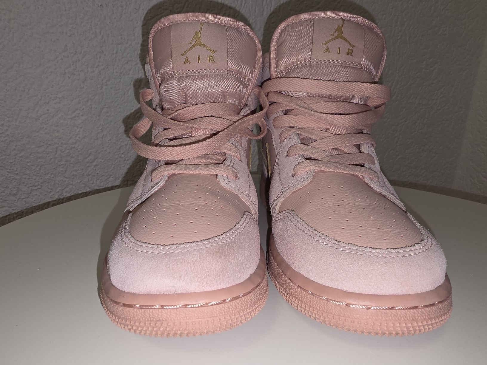 Jordan Scarpe da uomo: Jordan 1 Mid GS Coral Stardust EU38 – Usato da Messen venduto da ste_bsk5 1
