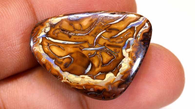 Pietre preziose: Australischer Boulder Opal 45.70Cts. – Nuovo (secondo la descrizione) da Bern venduto da Grindelwaldaus 1