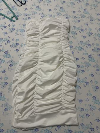Mini abito estivo bianco, taglia S