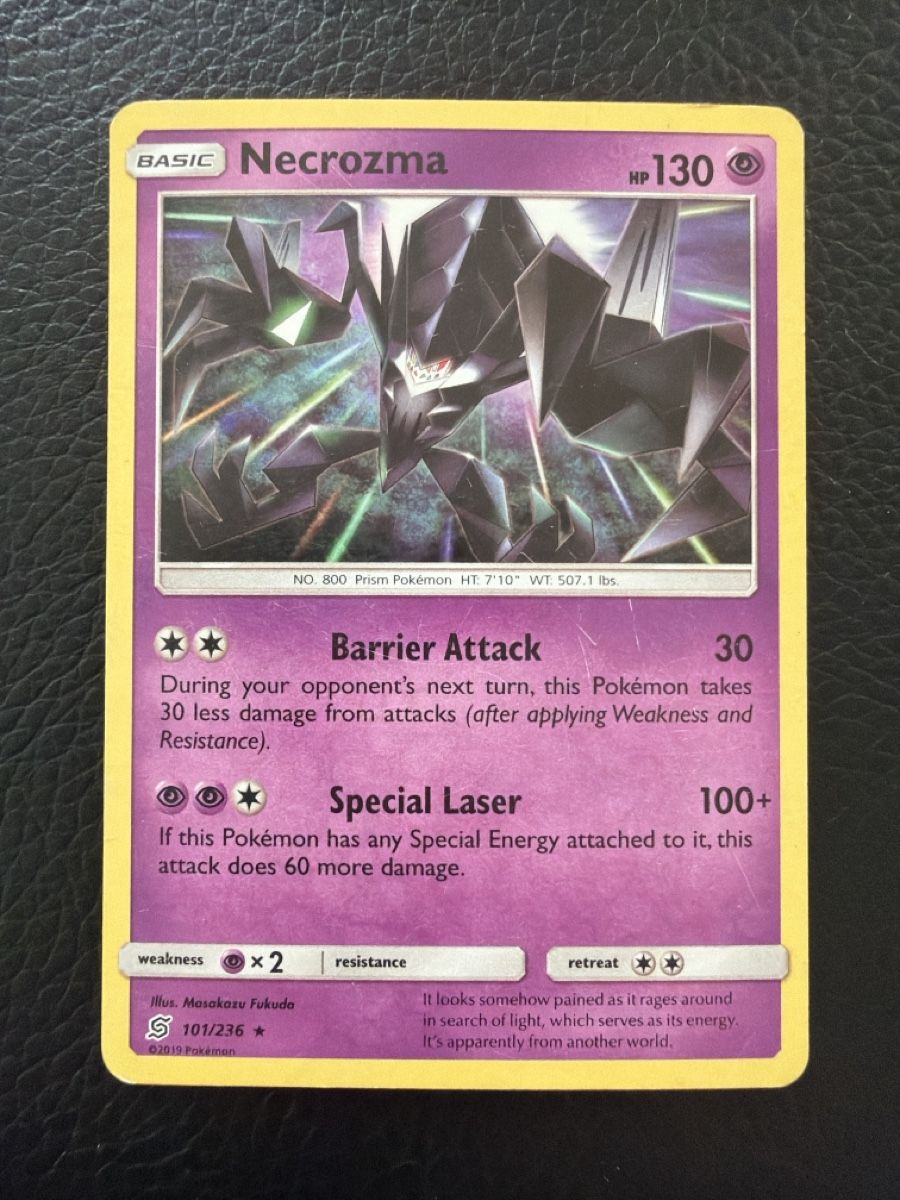 Pokémon Sammelbilder & Trading cards: Necrozma 101/236 – Gebraucht aus Hettlingen von SanCor7206