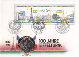 Münzbrief   Frankreich
