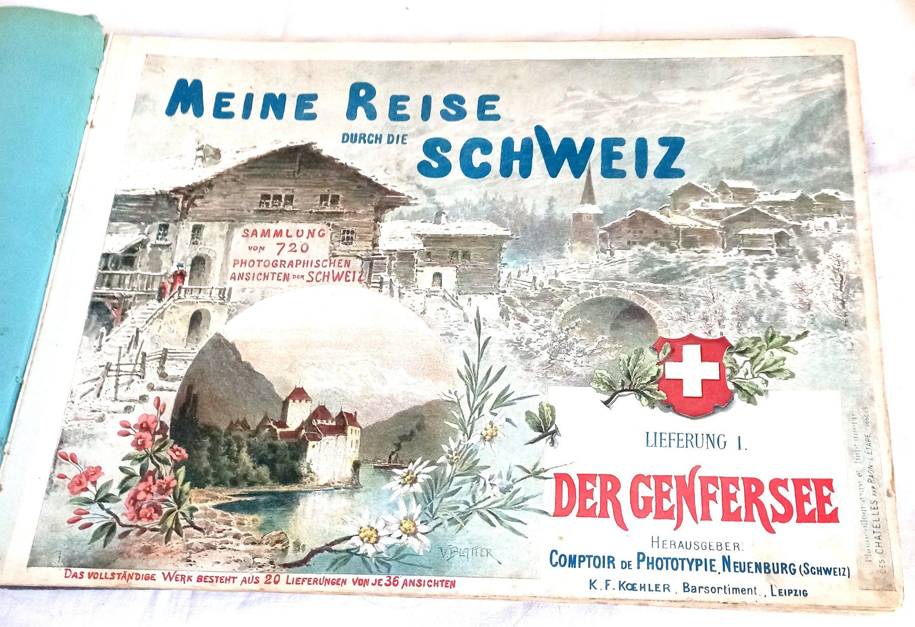 Libri: Meine Reise durch die Schweiz – Usato da Baar venduto da 2cvbaar 1