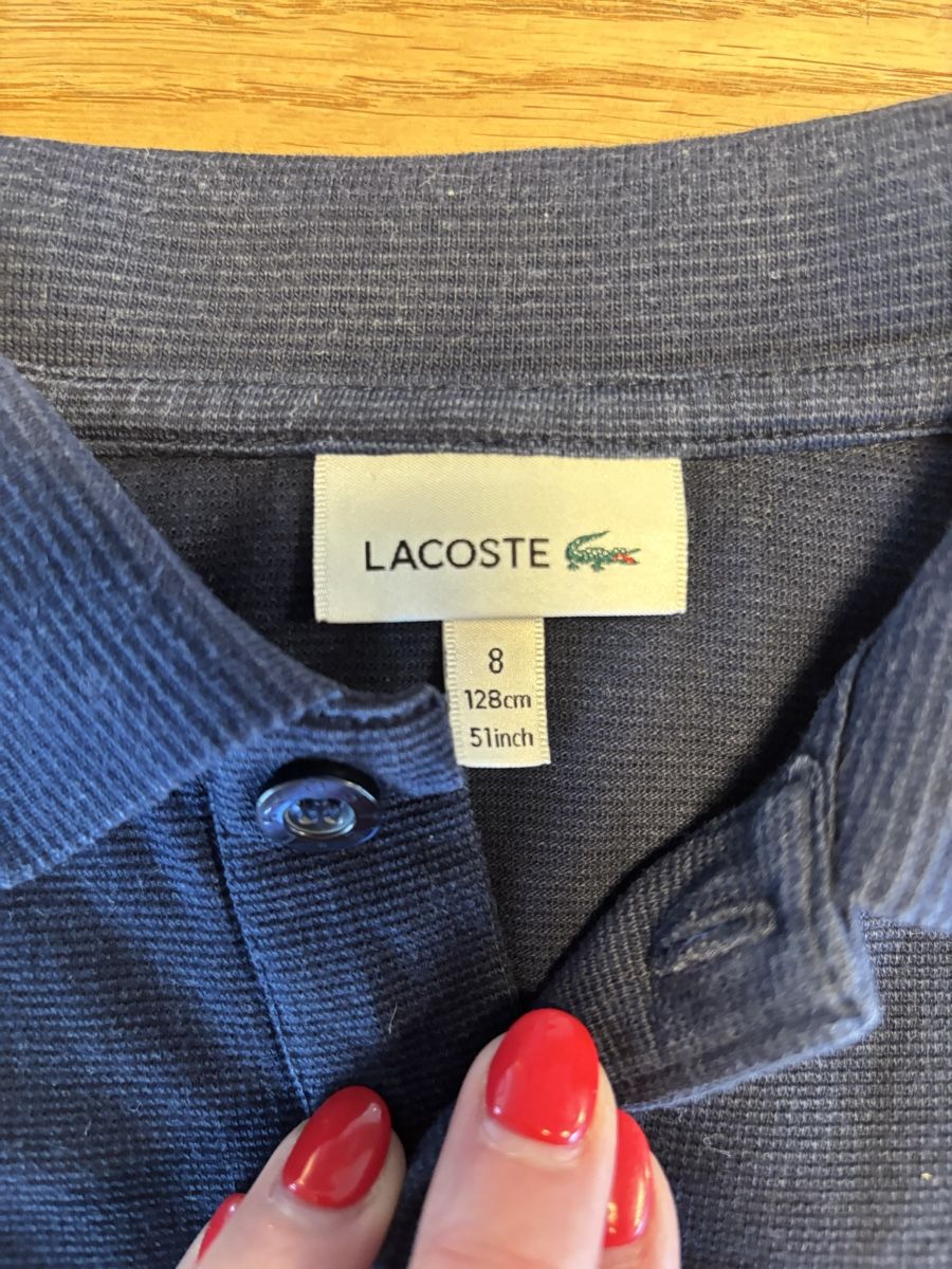 Lacoste Magliette Polo: LACOSTE T-Shirt Kinder - Grösse 6 – Usato da Teufen AR venduto da Alex2380 1
