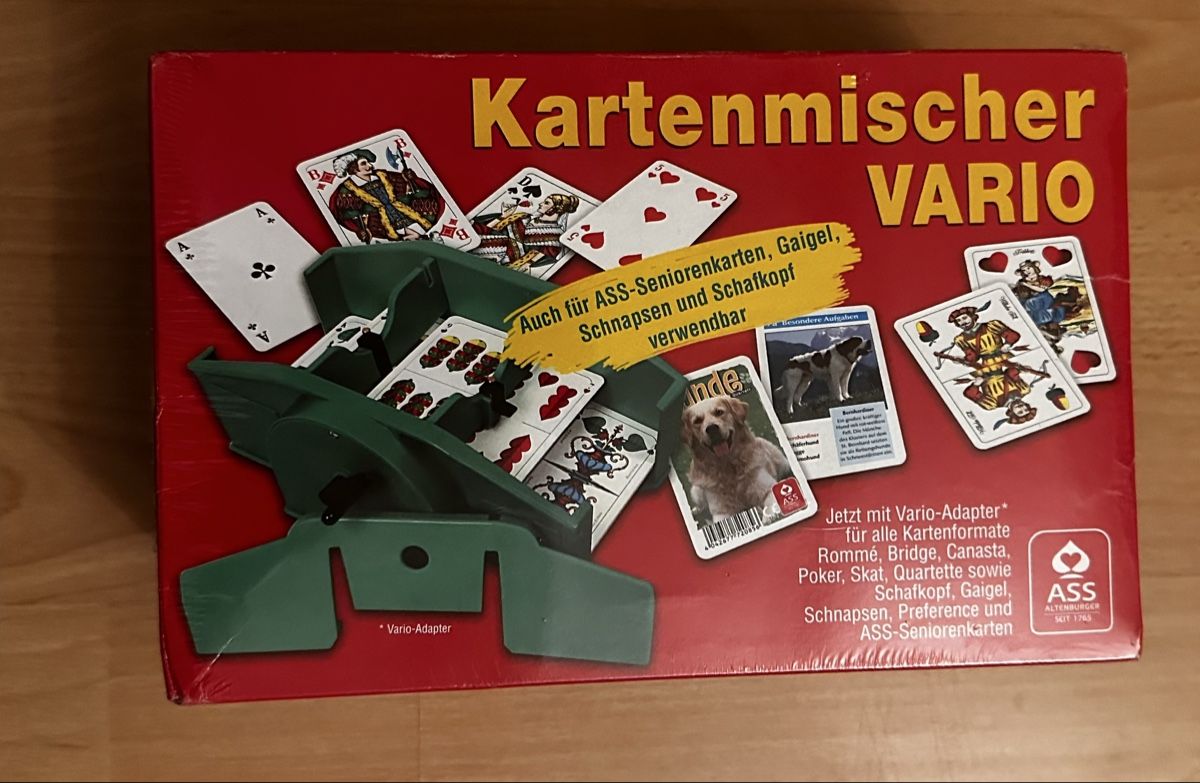 Machines à sous: Kartenmischer Vario – Neuf avec emballage d'origine à Full-Reuenthal par xeneya 1