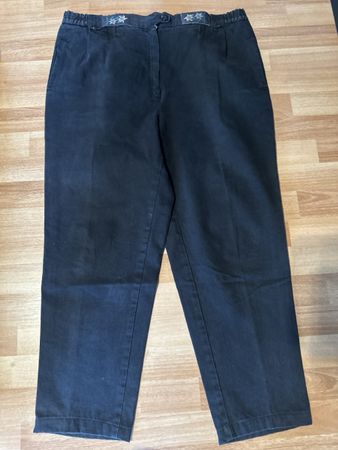 Gardeur Damenhose, Gr. 46, schwarz