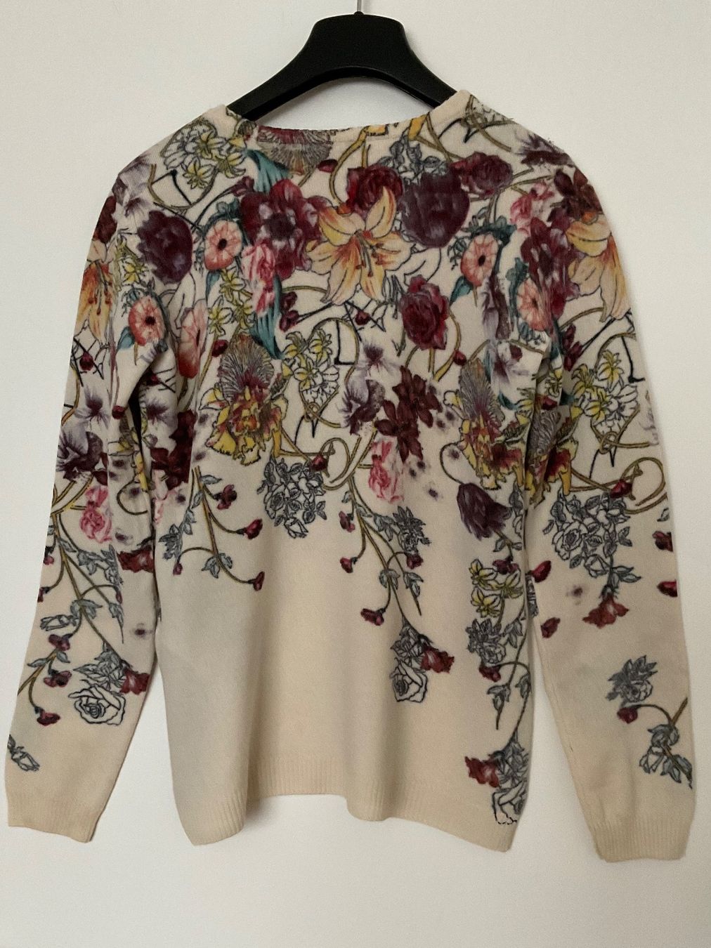 Peter Hahn Pullover & Sweatshirts: Peter Hahn Merino Wolle Pullover Gr 38/36 ecrue/Bunt – Gebraucht aus Urdorf von alda02 3