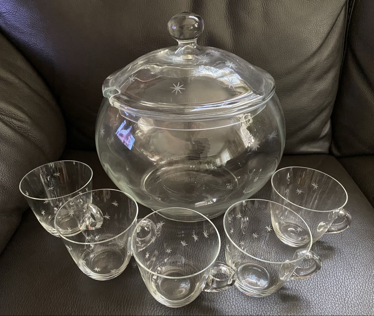 Services de table: Bowleset mit Gläsern – D'occasion à Rheinfelden par Tigerlilli