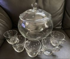 Bowleset mit Gläsern