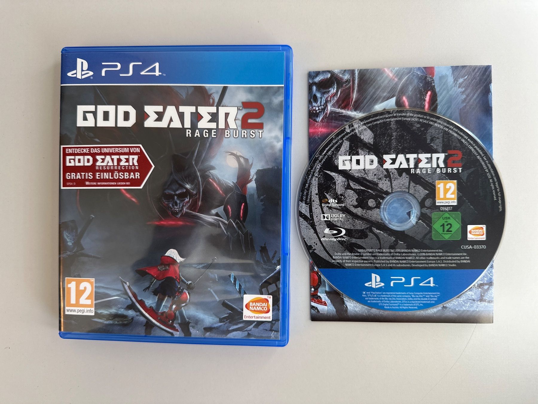 Sony Spiele: God Eater 2 Rage Burst - PS4 – Gebraucht aus St.gallen von taduz