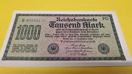 Historische 1000 Mark Reichsbanknote, Berlin, 1922!