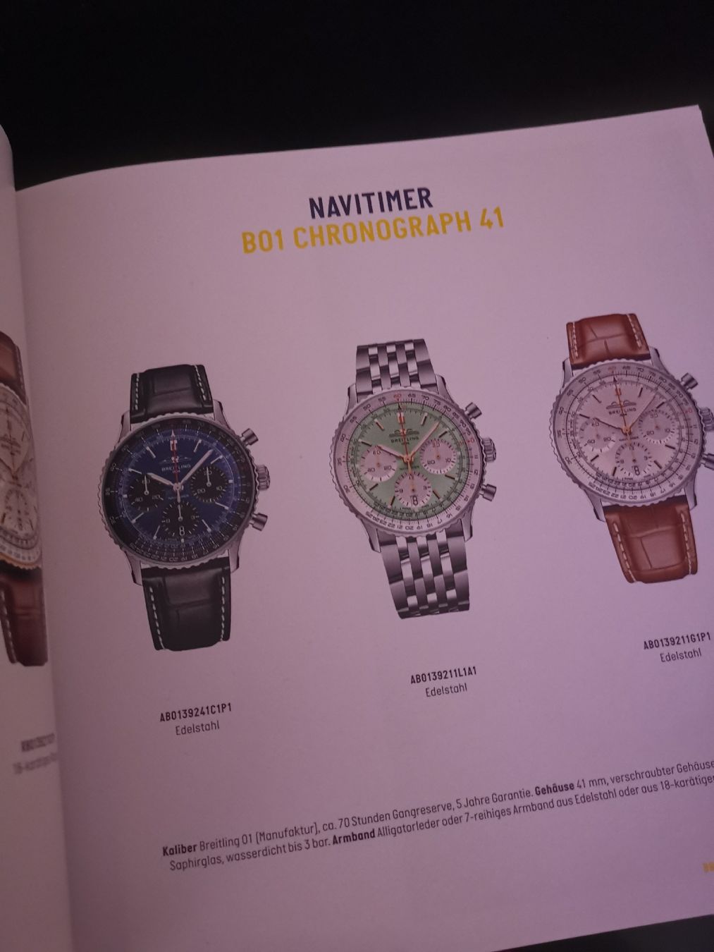 Breitling Orologi: Breitling Katalog 2023-2024 – Nuovo (secondo la descrizione) da Rüti ZH venduto da bleibensiegesund 3