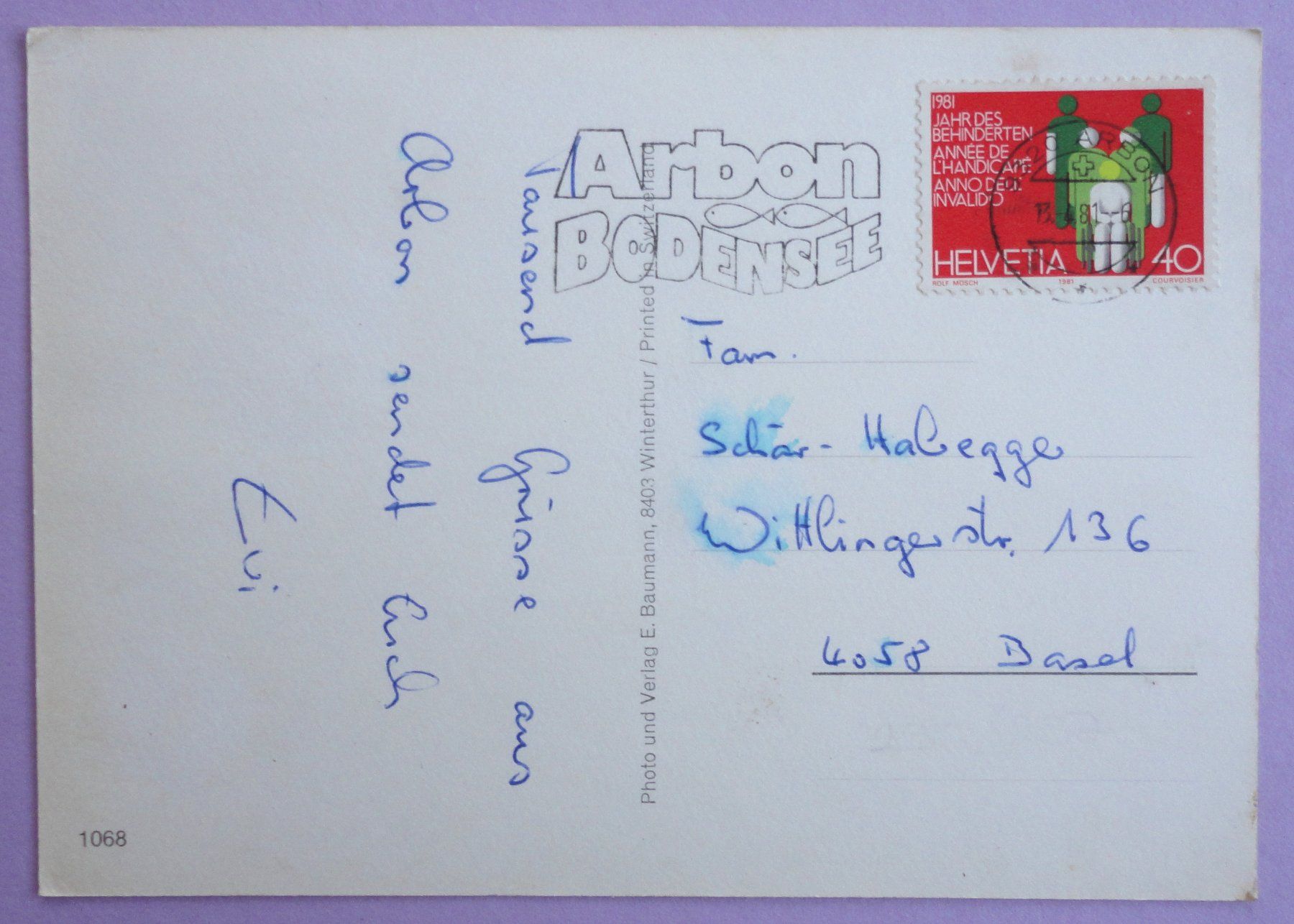 Cartes postales: Bodensee – D'occasion à Fétigny par Billy2miny 1