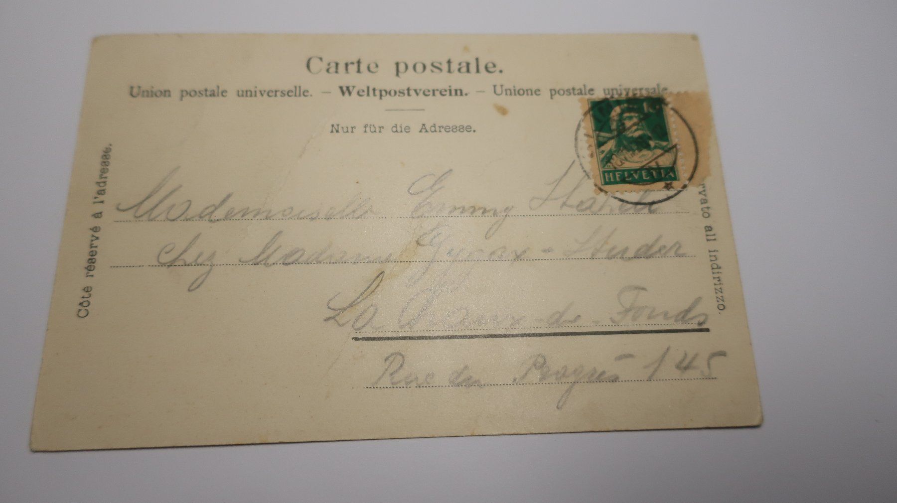 Cartoline postali: St. Gallen 1928 – Usato da Cormoret venduto da Pascalll2001 3