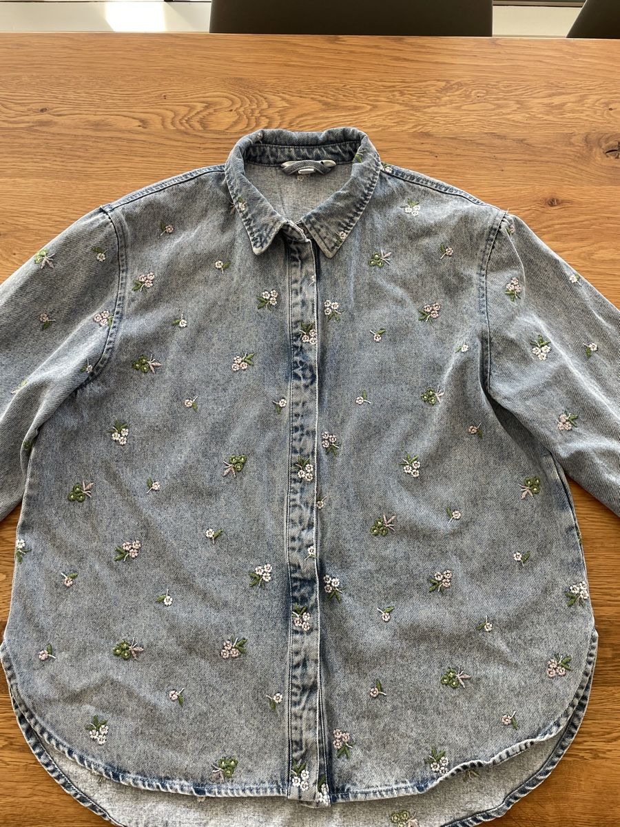 Only Giacche: Jeansjacke Blumen M – Nuovo (secondo la descrizione) da Rombach venduto da rubia.ndy 2