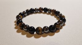 Bracelet Œil de Tigre & Pierres Naturelles