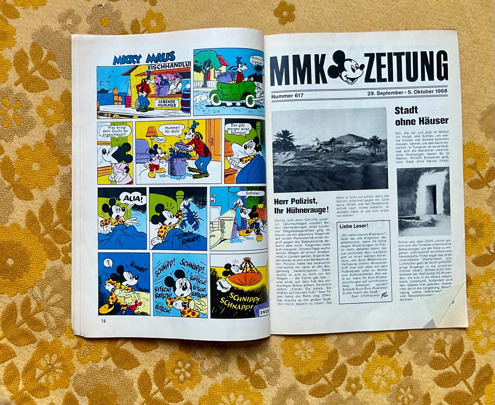 Comics: Micky Maus Heft Nr 40 von 1968 – Gebraucht aus Endingen von nathan05 4