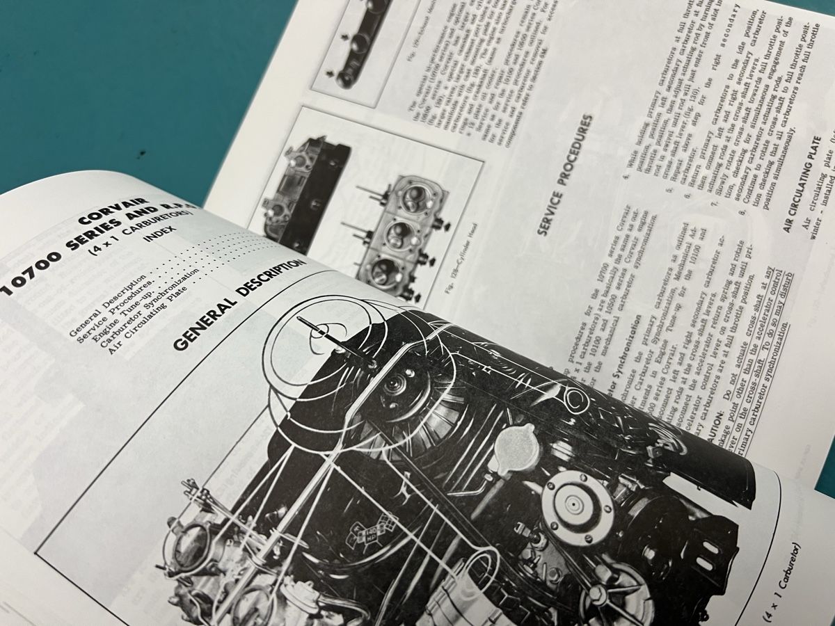 Bücher: Chevrolet Corvair Werkstatthandbuch – Gebraucht aus Steffisburg von gfell2 1