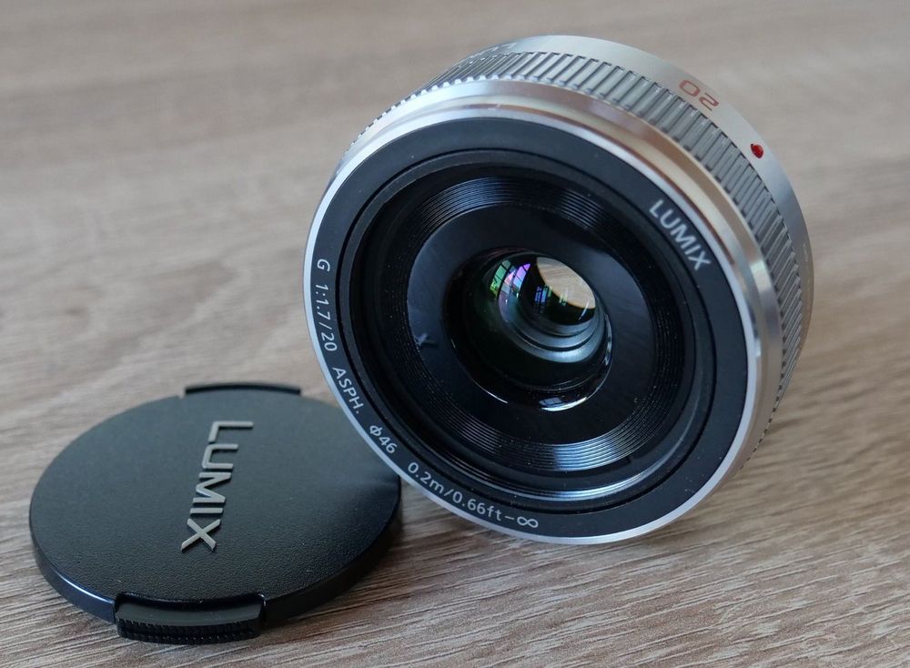 Panasonic OBIETTIVO Lumix G Pancake Lens 20mm F/1.7 ASPH (40mm Equiv - Foto 4