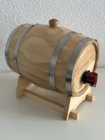 Holzfass "Vin Bouquet" mit Zapfhahn, neuwertig!